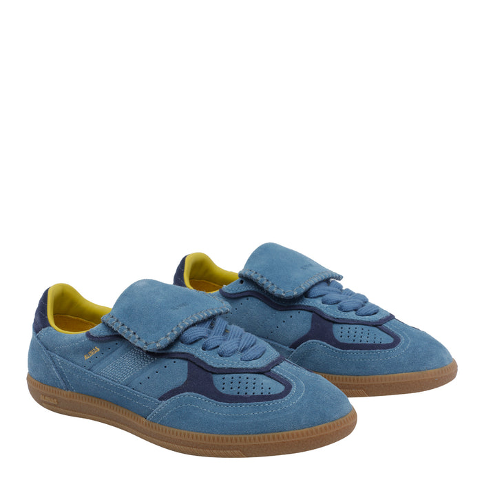 ALOHAS Sneakers Blue Suede Leather/rubber Sole