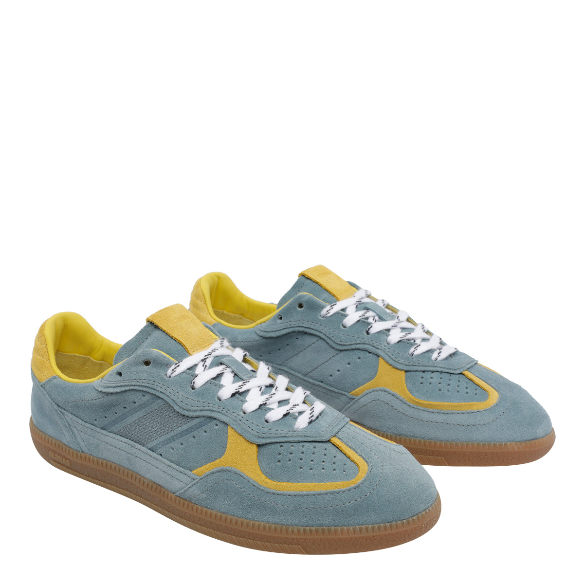 ALOHAS Sneakers Blue Suede Leather/rubber Sole