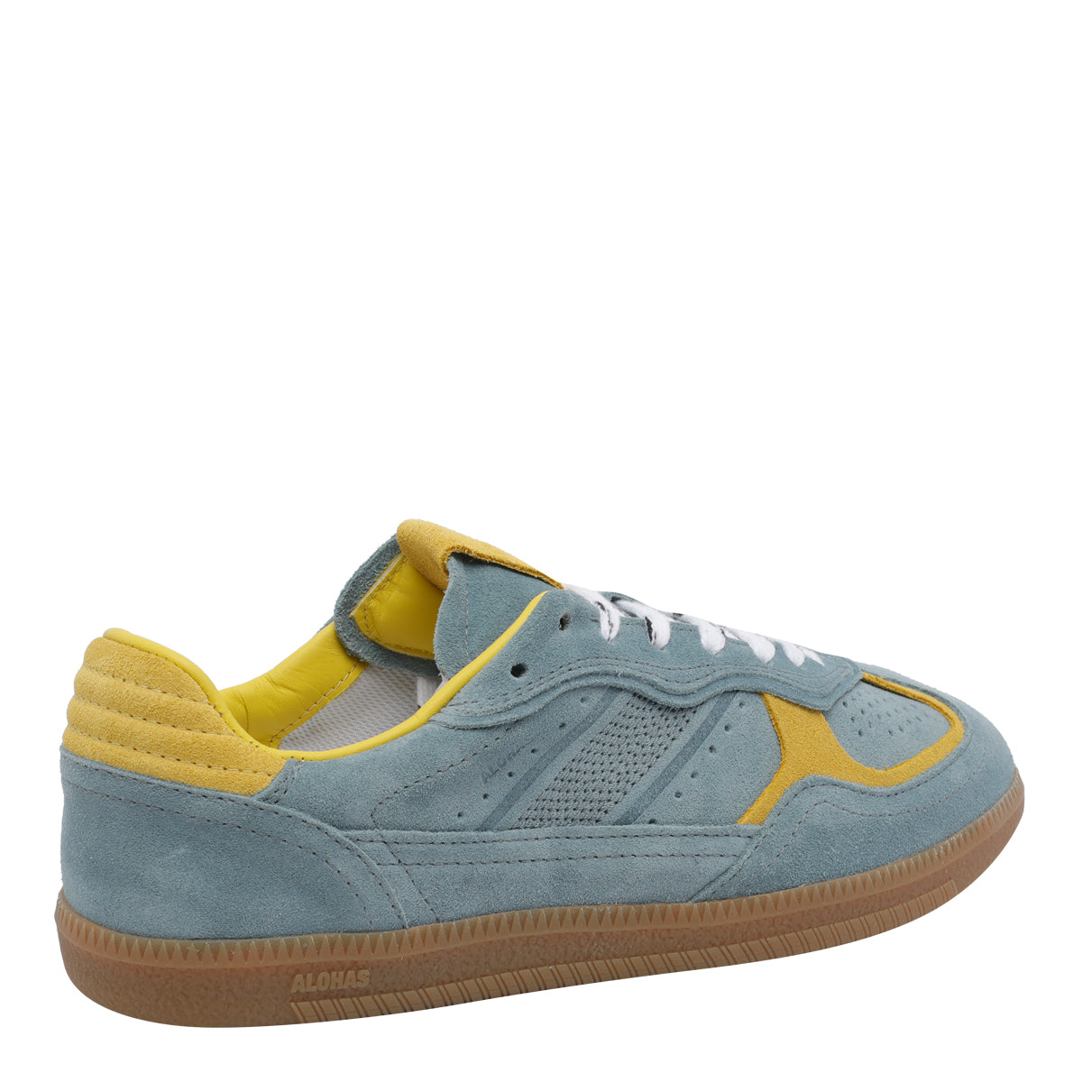 ALOHAS Sneakers Blue Suede Leather/rubber Sole