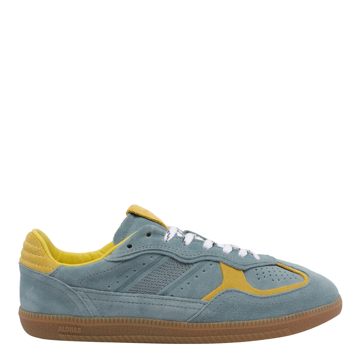 ALOHAS Sneakers Blue Suede Leather/rubber Sole