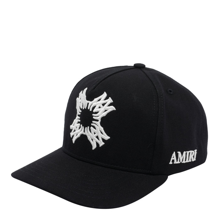 Amiri Hats Black Cotton