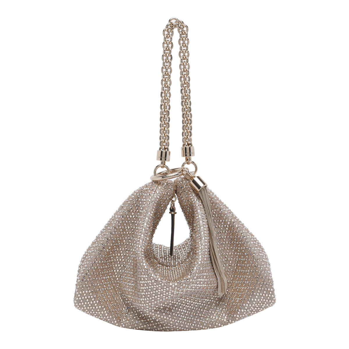 Jimmy Choo Bags Golden Calf Leather Crystal