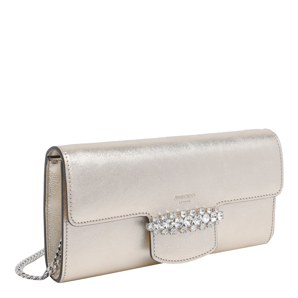 Jimmy Choo Wallets Golden Calf Leather