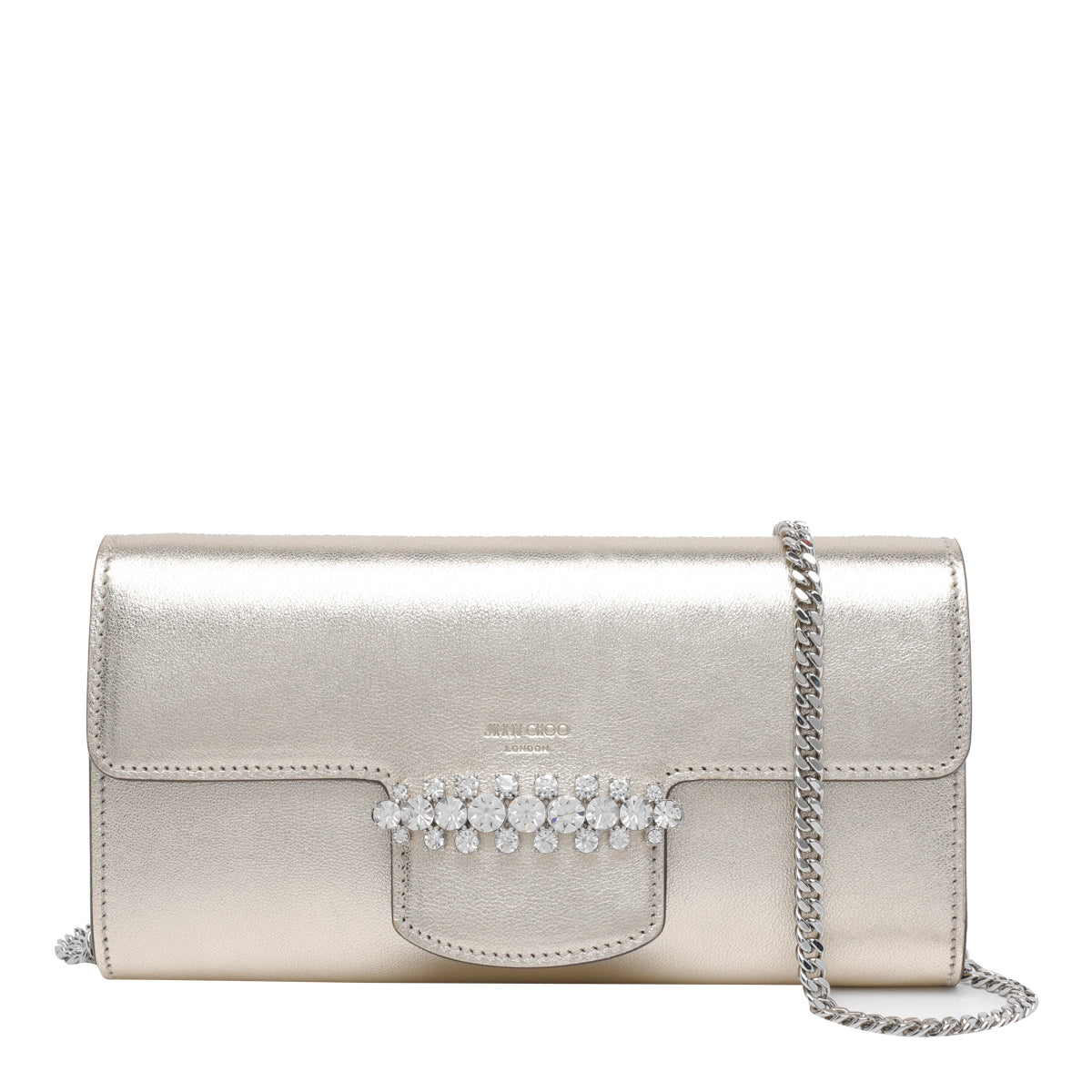 Jimmy Choo Wallets Golden Calf Leather
