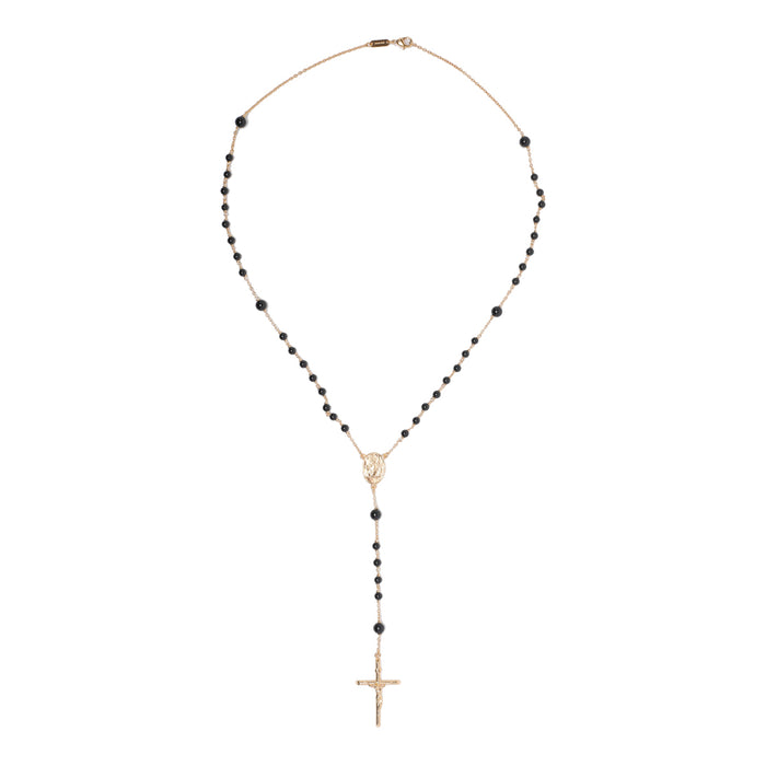 Dolce & Gabbana Bijoux Black Brass Stone