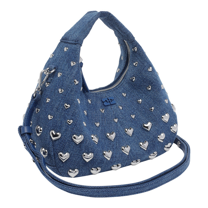 GANNI Bags Blue Cotton