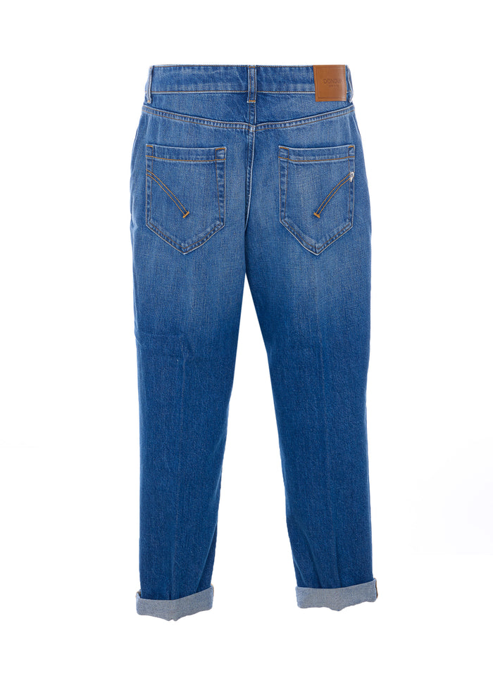 Dondup Jeans Blue Cotton