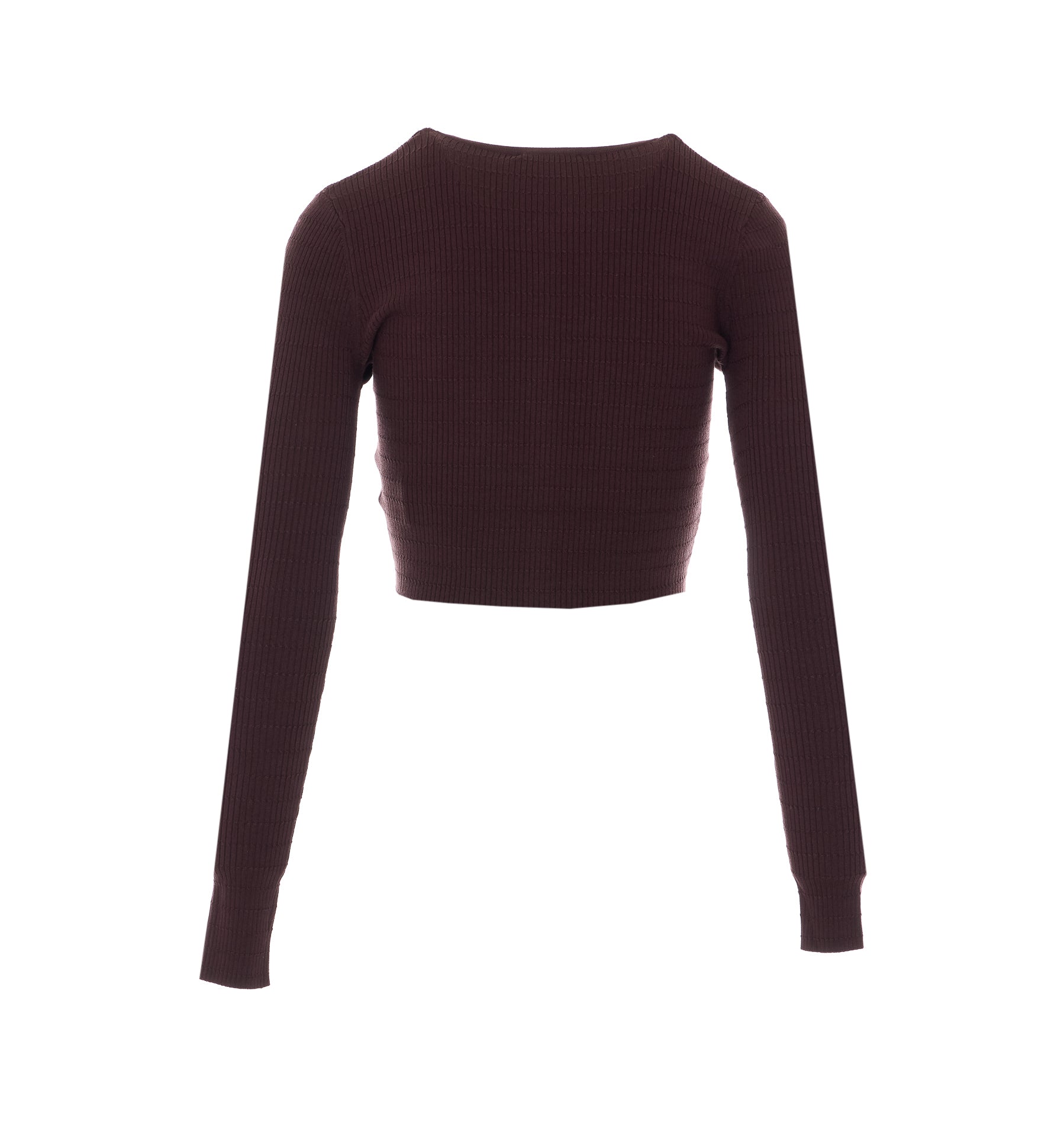 Elisabetta Franchi Sweaters Brown Lyocell