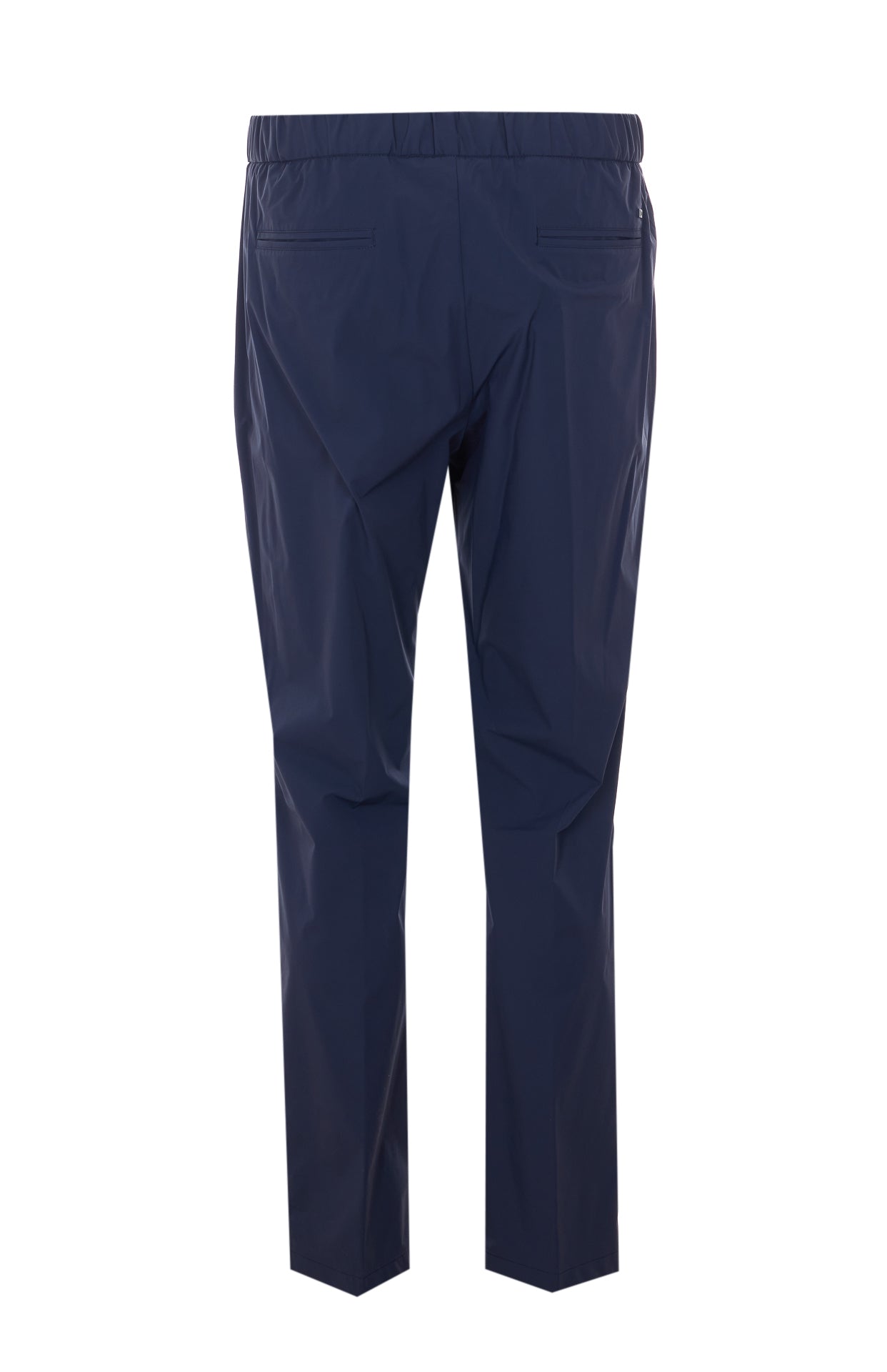 Herno Trousers Blue Polyester