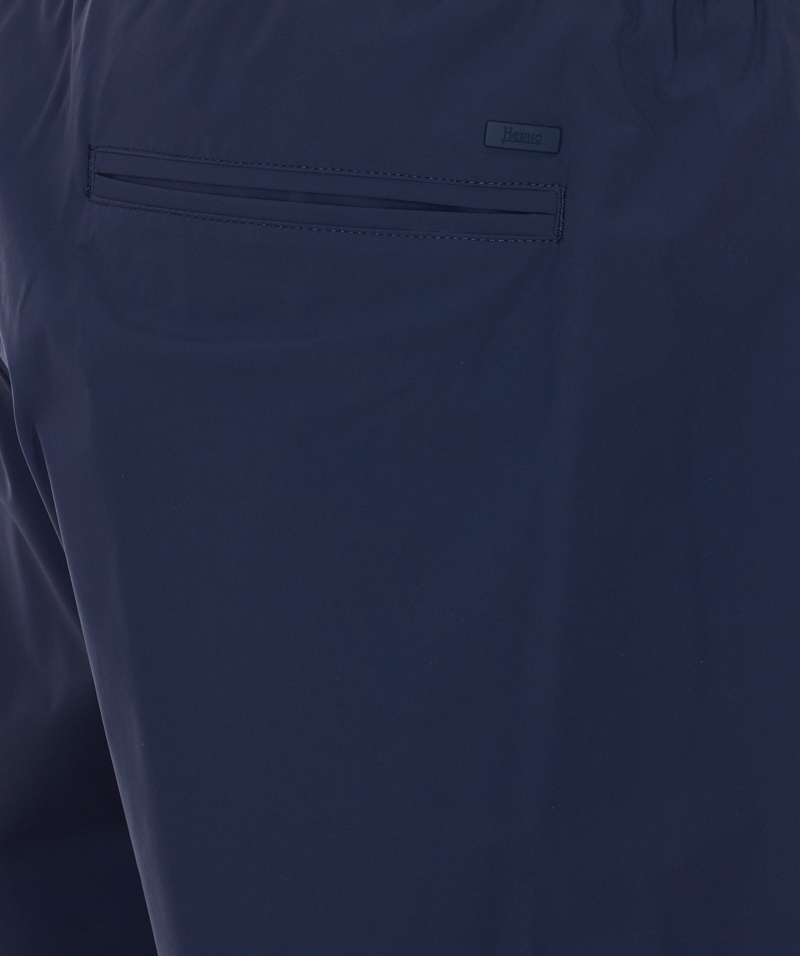 Herno Trousers Blue Polyester