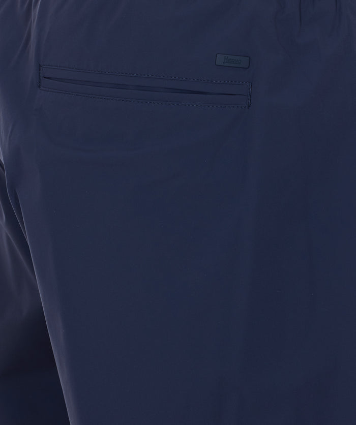 Herno Trousers Blue Polyester
