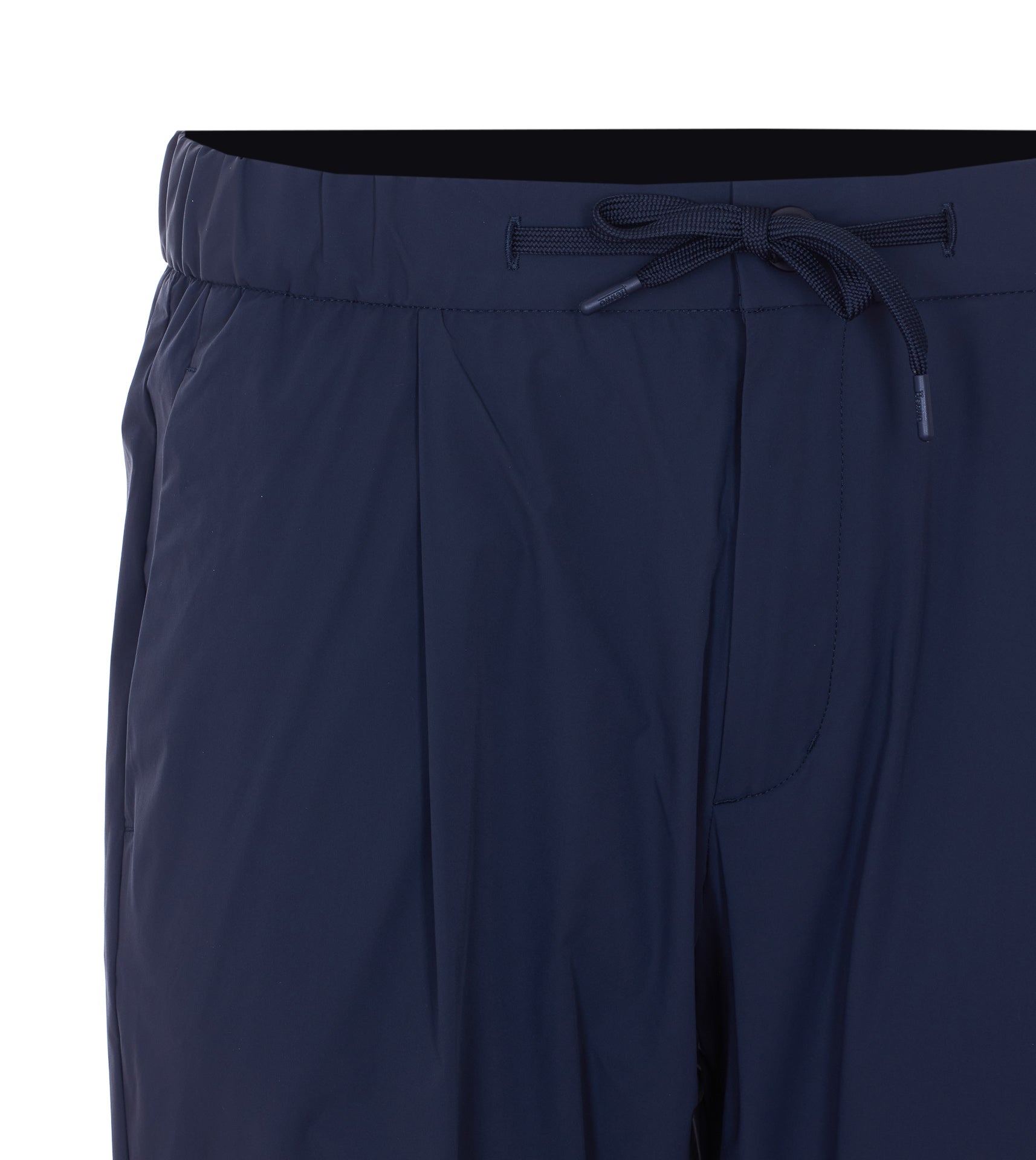 Herno Trousers Blue Polyester