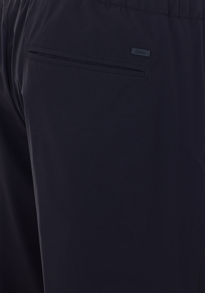 Herno Trousers Black Polyester