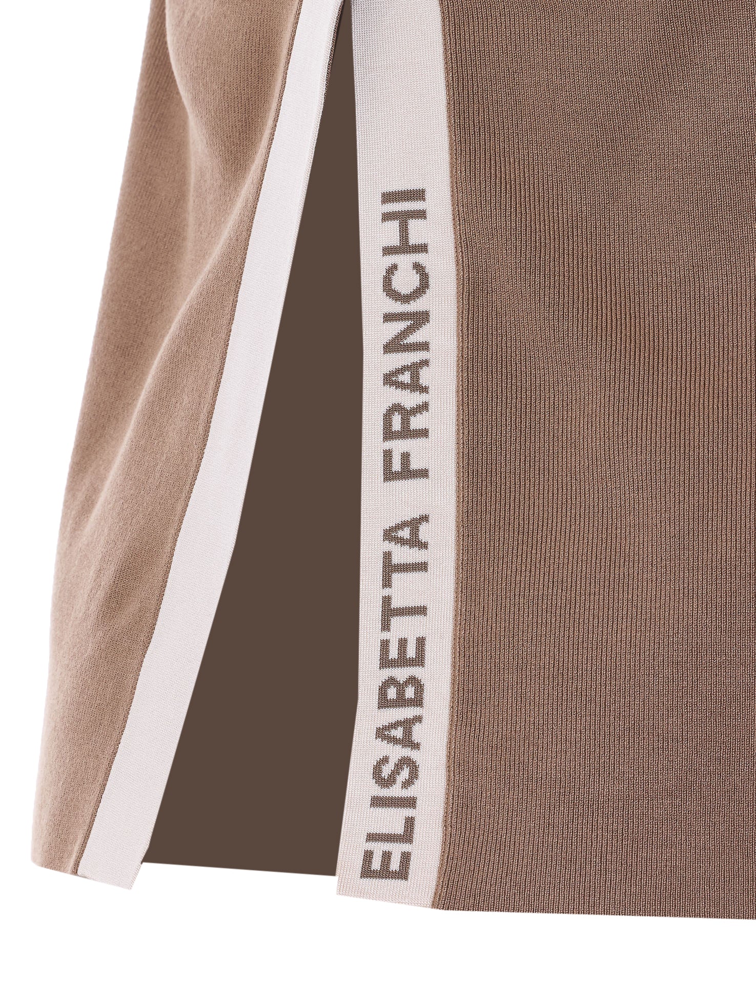 Elisabetta Franchi Top Brown Viscose