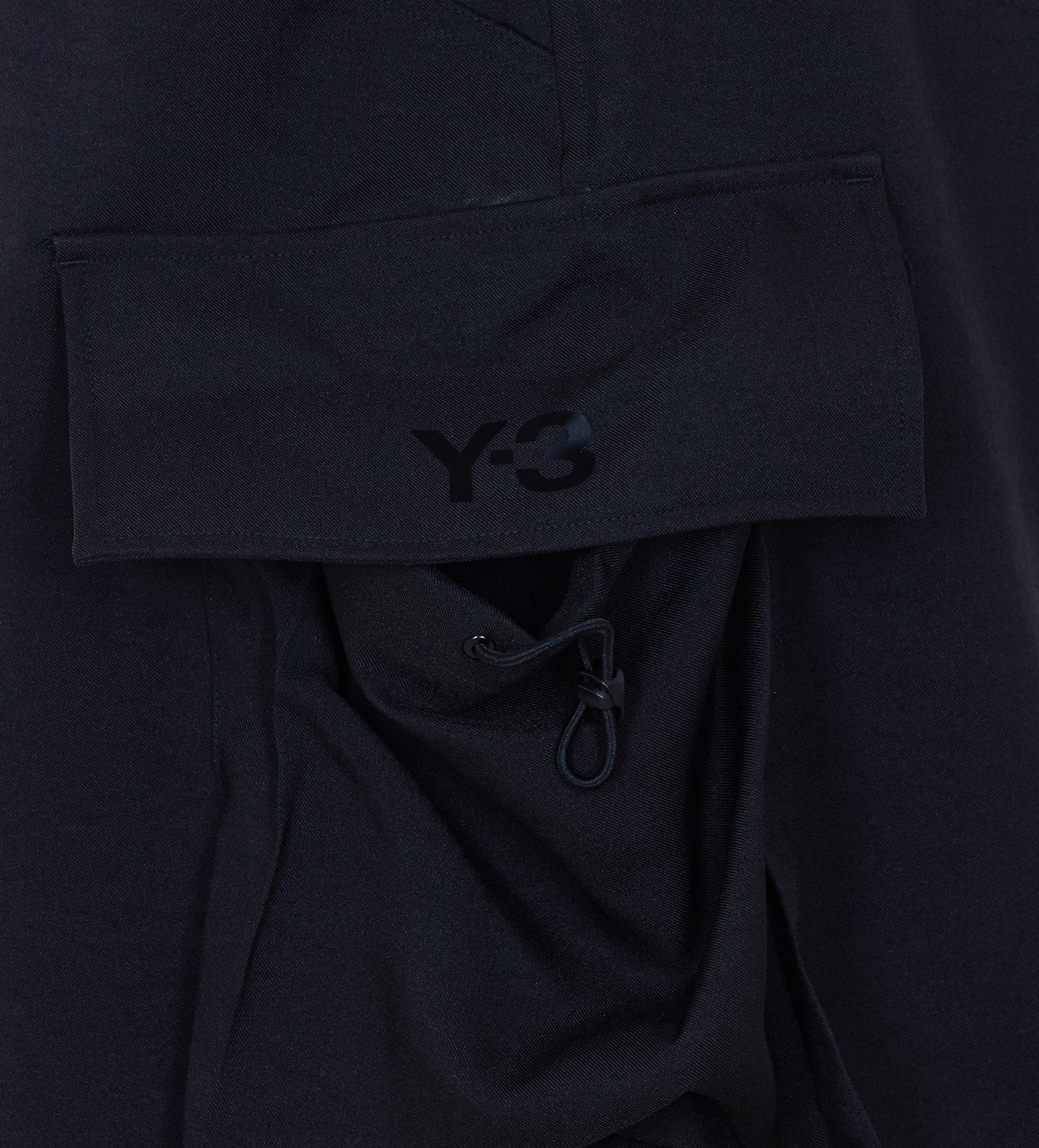 Y-3 Shorts Black Recycled Polyester