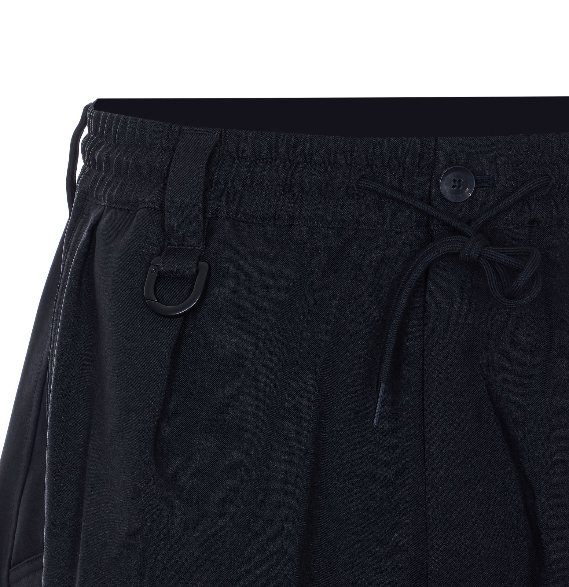 Y-3 Shorts Black Recycled Polyester