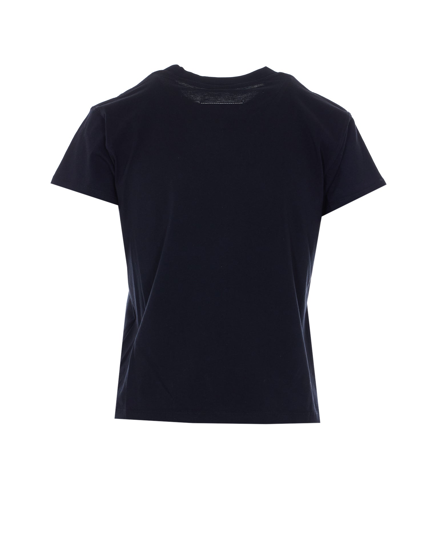 MM6 Maison Margiela T-shirts and Polos Black Cotton