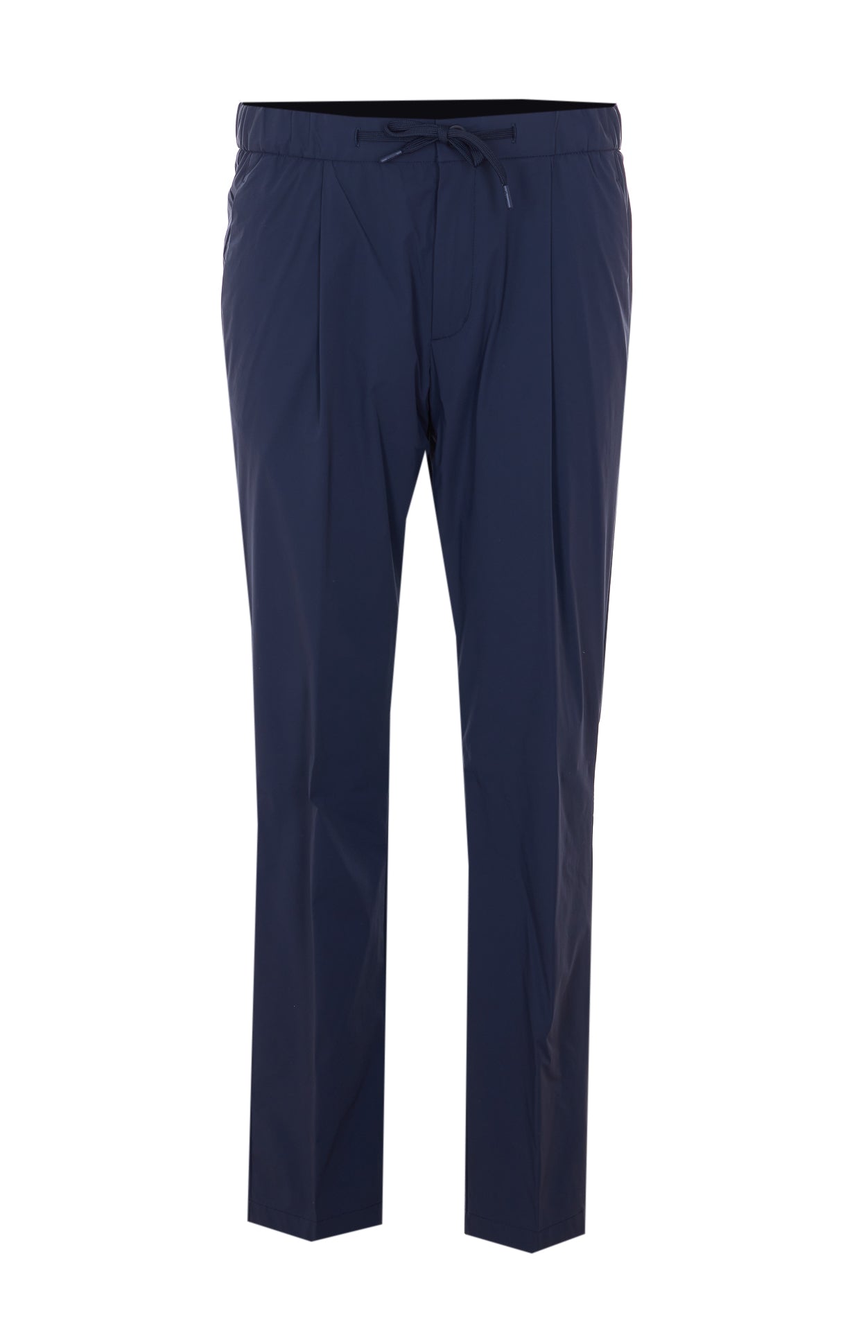 Herno Trousers Blue Polyester