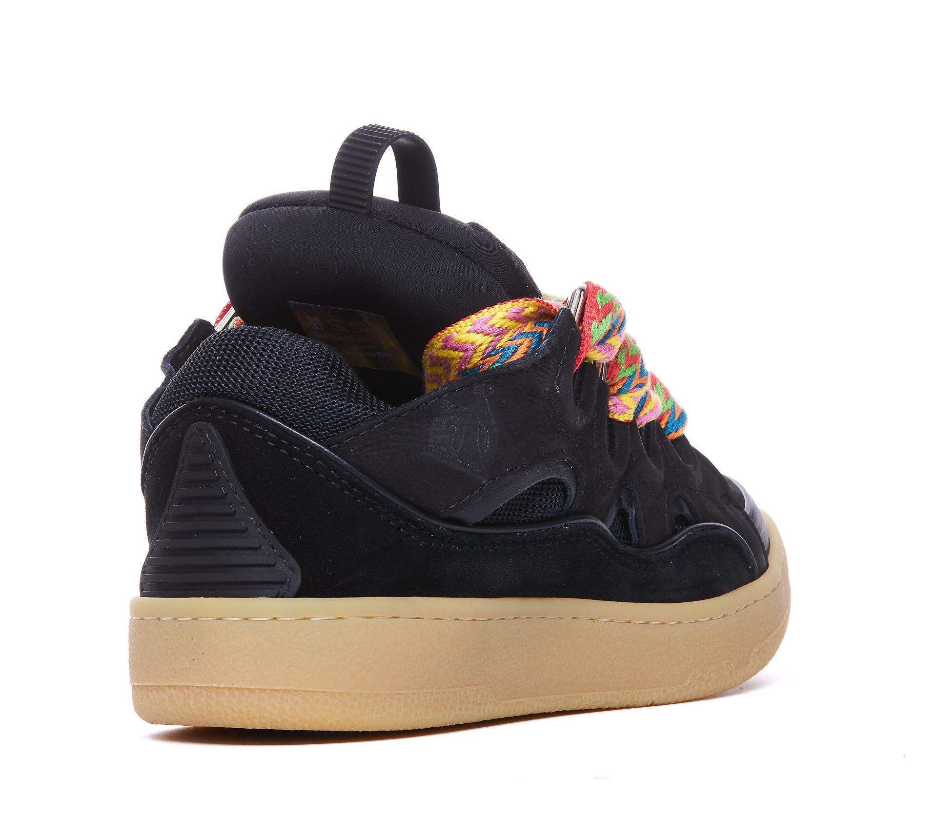 Lanvin Sneakers Black Suede Leather / Rubber Sole