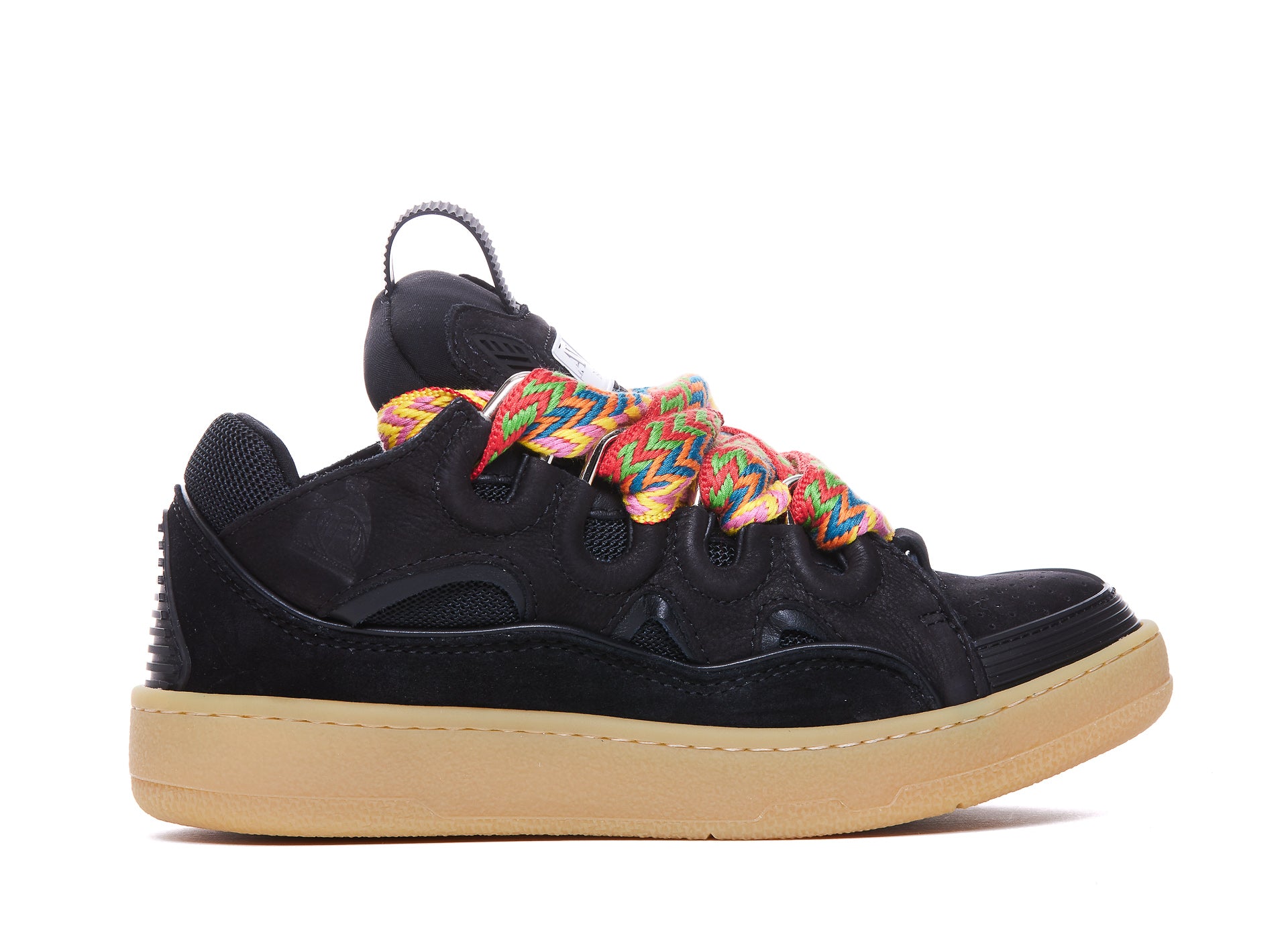Lanvin Sneakers Black Suede Leather / Rubber Sole