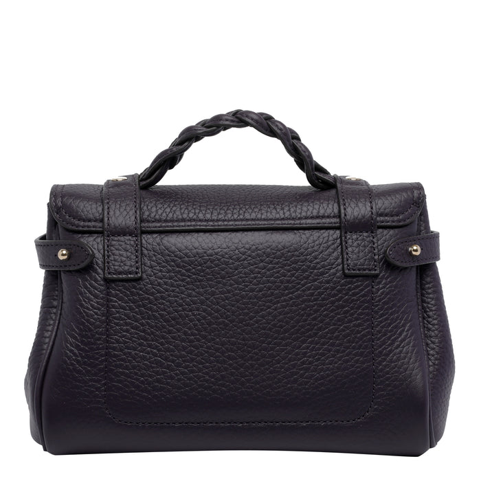 Mulberry Bags Purple Calf Leather