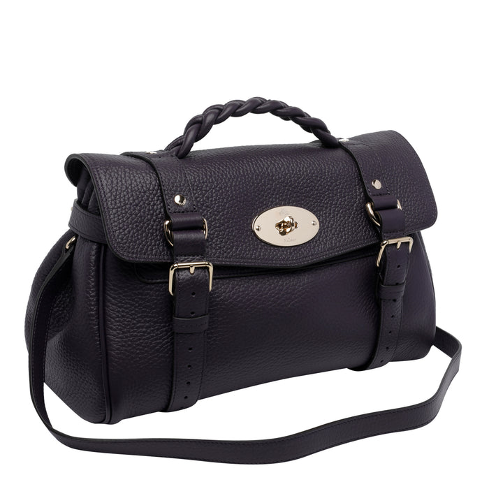 Mulberry Bags Purple Calf Leather