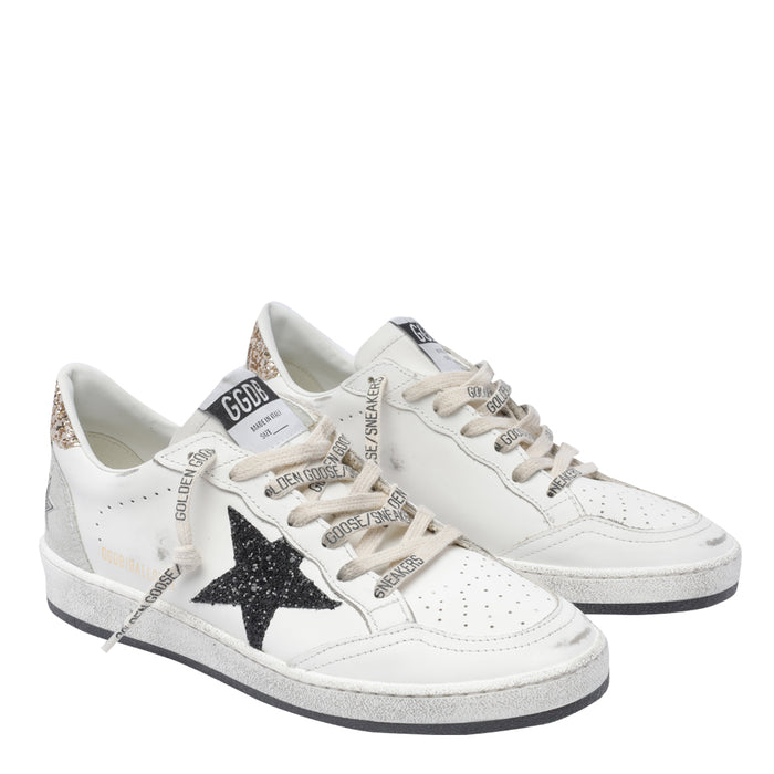 Golden Goose Sneakers White Leather/ Rubber Sole
