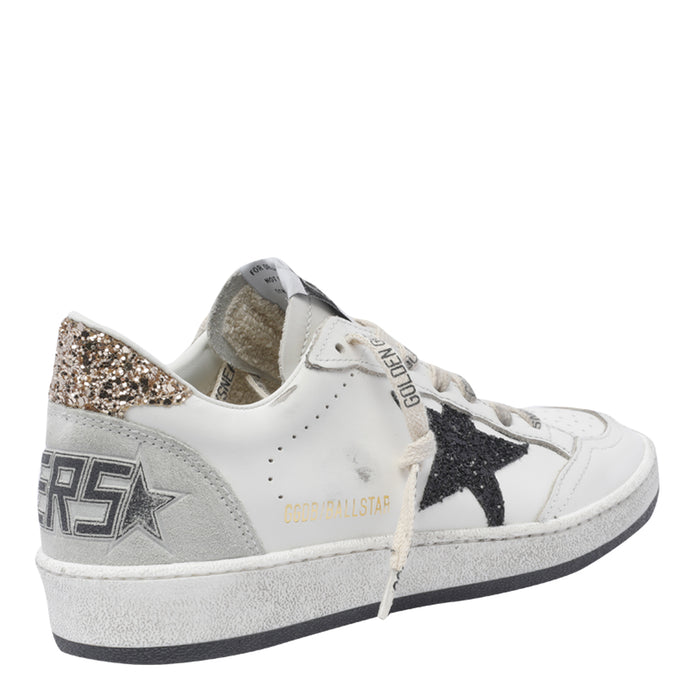 Golden Goose Sneakers White Leather/ Rubber Sole