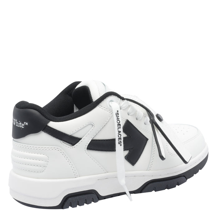 Off White Sneakers Calf Leather/rubber Sole