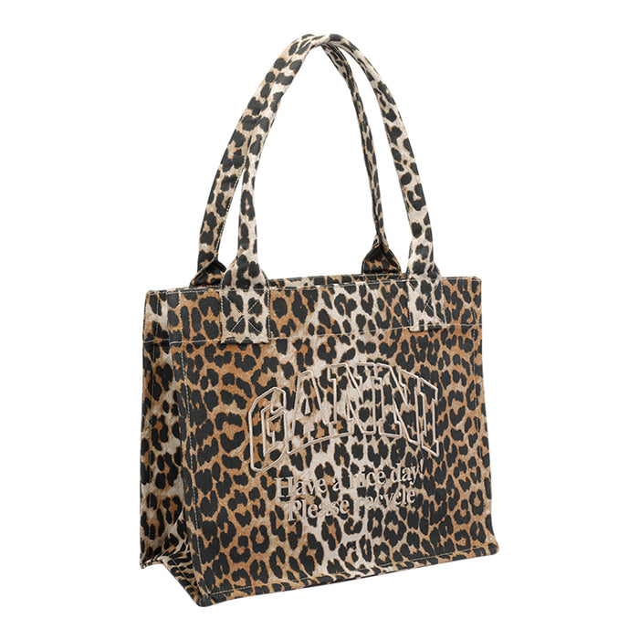 Ganni Bags Beige Cotton