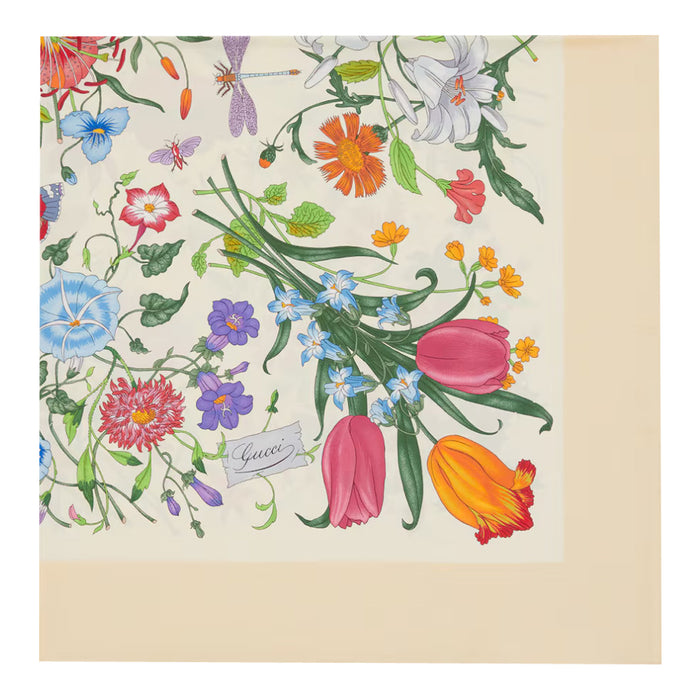 Gucci Scarfs Yellow Silk