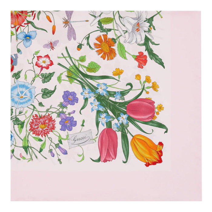 Gucci Scarfs Pink Silk