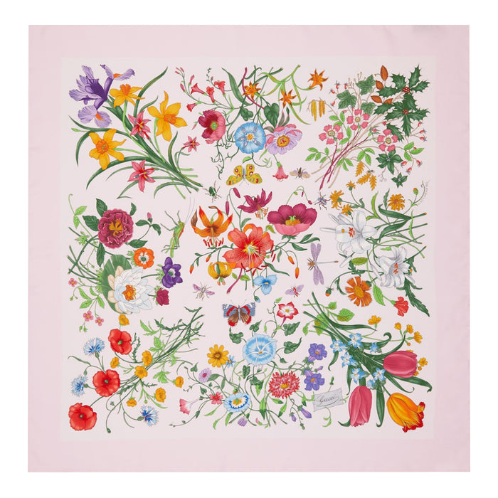 Gucci Scarfs Pink Silk
