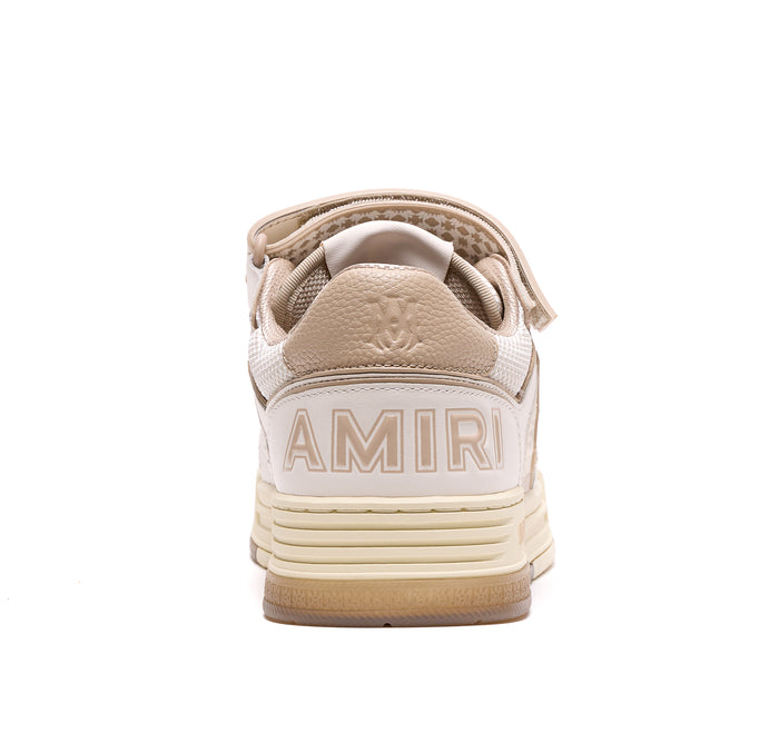 Amiri Sneakers White Leather And Fabric