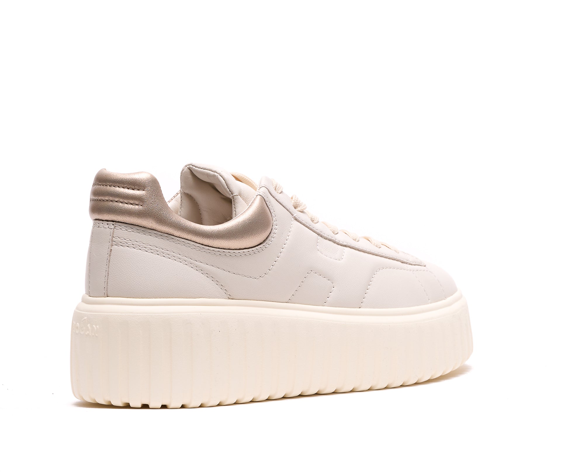 Hogan Sneakers Beige Leather