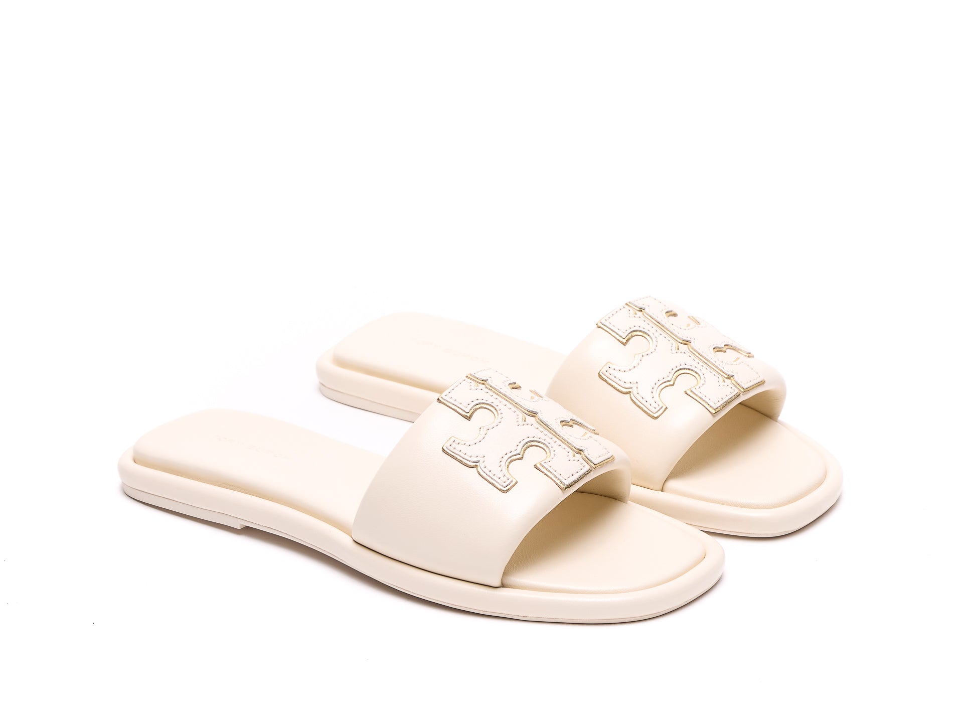 Tory Burch Sandals White Leather