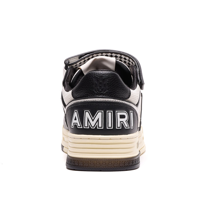 Amiri Sneakers Black Leather And Fabric