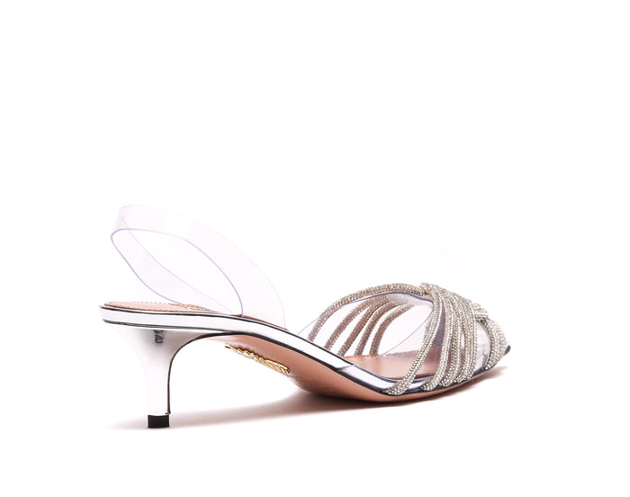 Aquazzura With Heel Silver Rubber