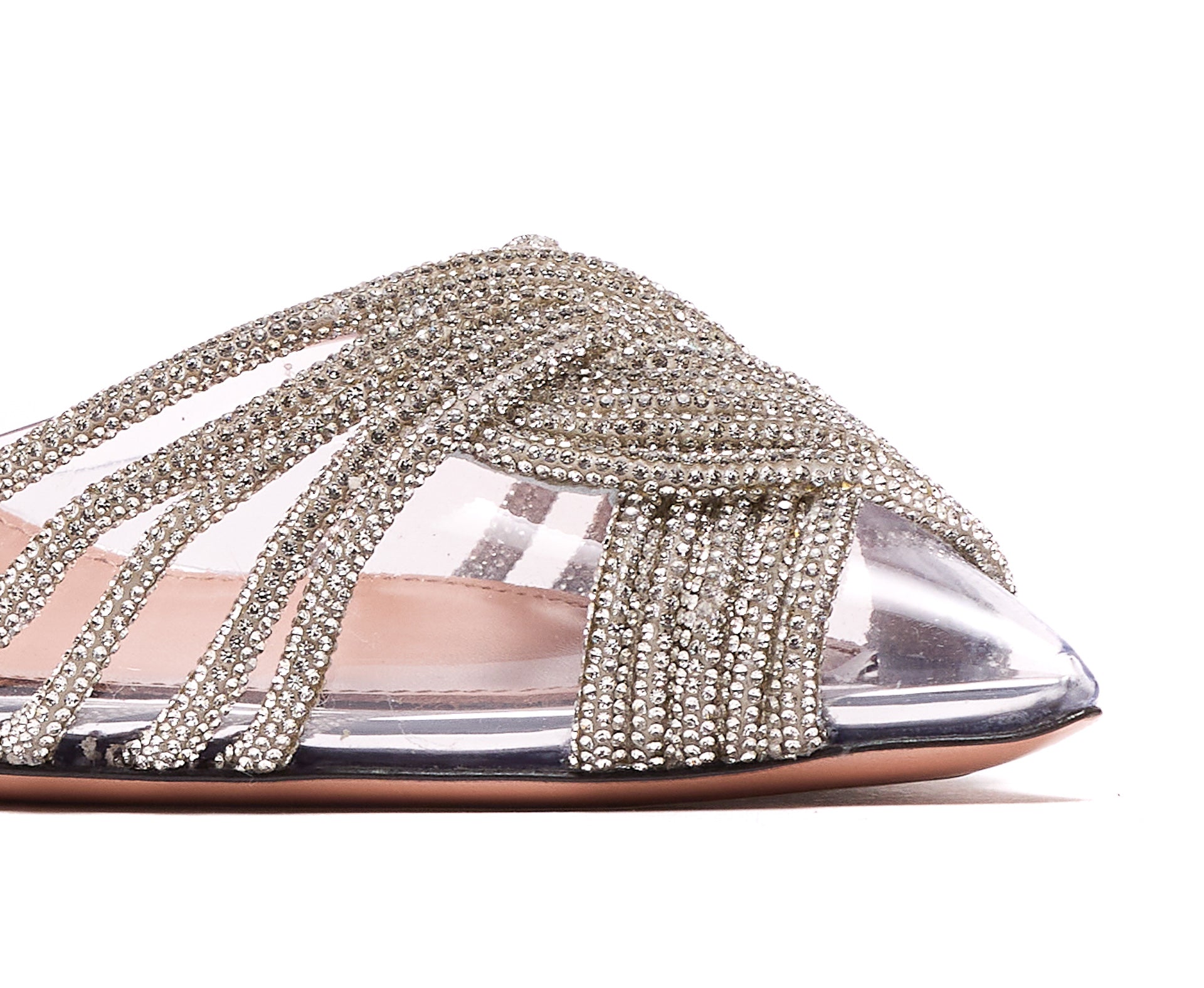 Aquazzura With Heel Silver Rubber