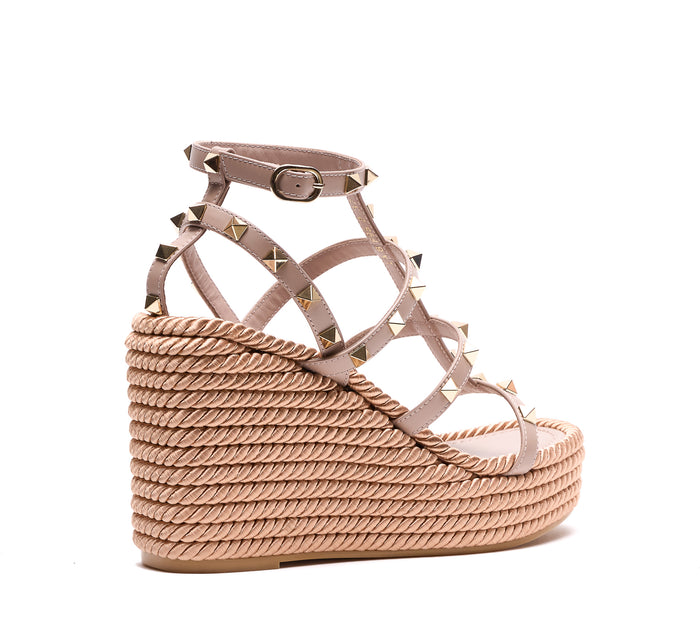 Valentino Garavani Sandals Pink Leather