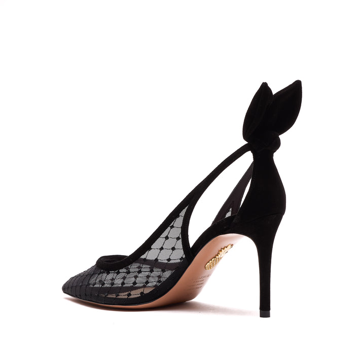 Aquazzura With Heel Black Suede