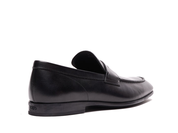 Tods Flat shoes Black Leather Upper And Sole