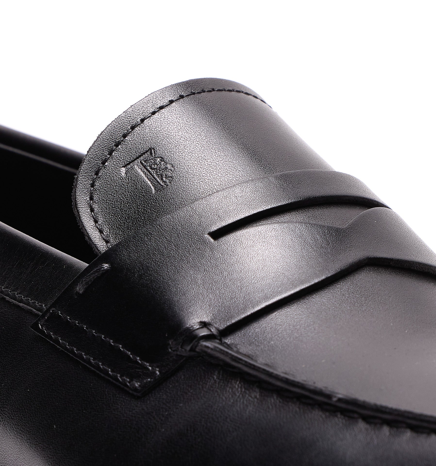 Tods Flat shoes Black Leather Upper And Sole