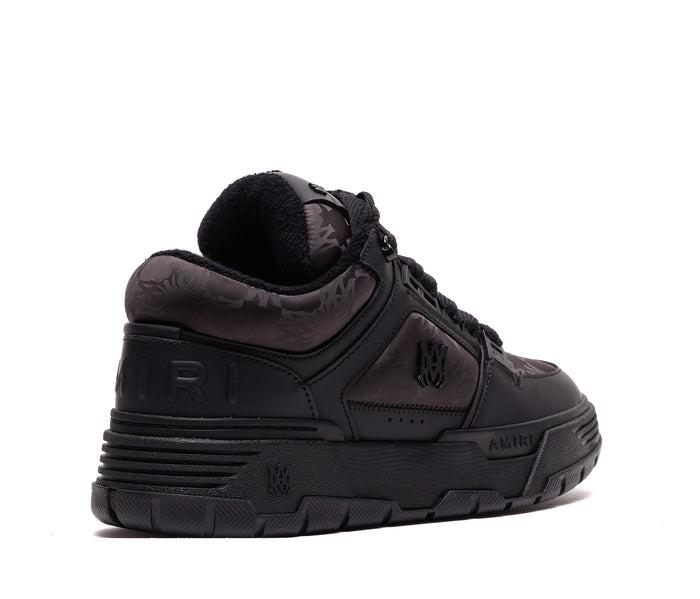 Amiri Sneakers Black Leather And Fabric