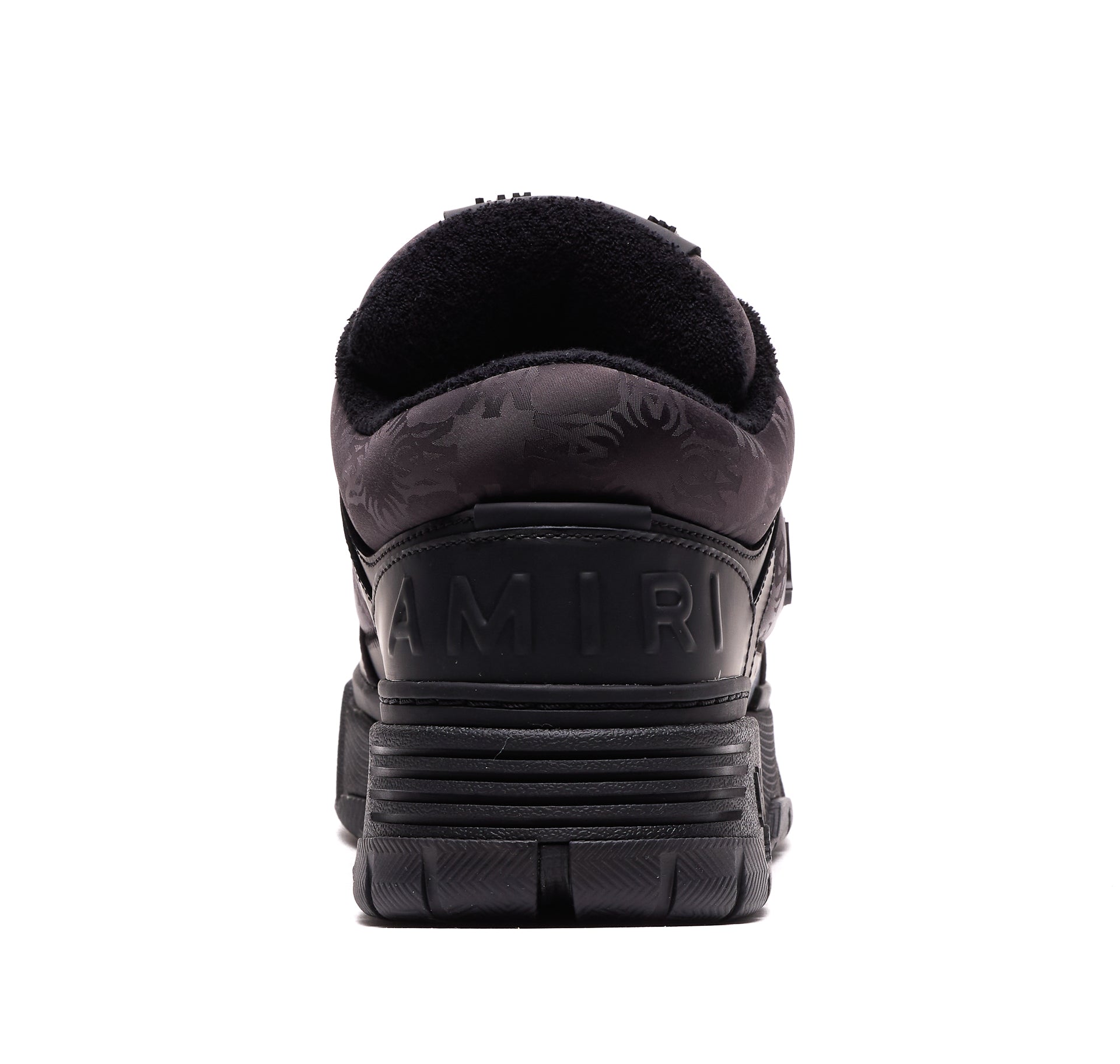 Amiri Sneakers Black Leather And Fabric