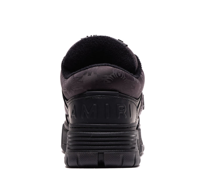 Amiri Sneakers Black Leather And Fabric