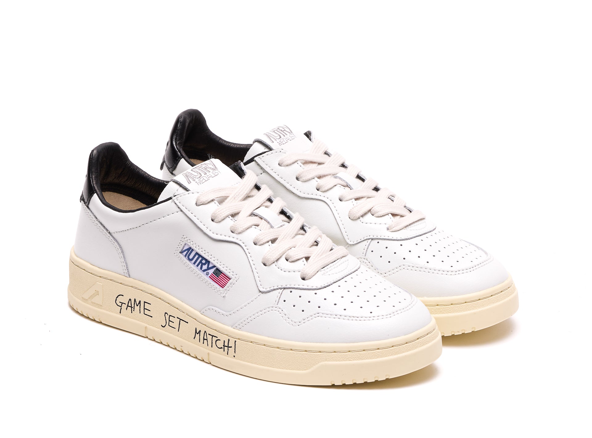 AUTRY Sneakers White Leather Upper