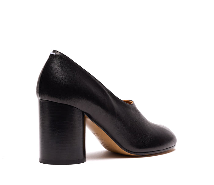 Maison Margiela With Heel Black Leather