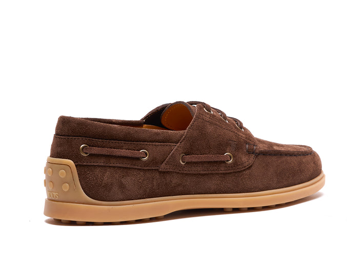 Tods Flat shoes Brown Suede