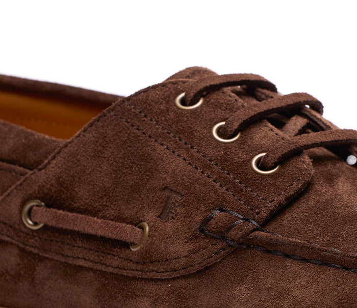 Tods Flat shoes Brown Suede